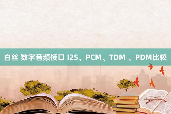 白丝 数字音频接口 I2S、PCM、TDM 、PDM比较