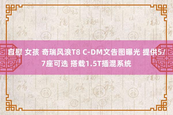 自慰 女孩 奇瑞风浪T8 C-DM文告图曝光 提供5/7座可选 搭载1.5T插混系统