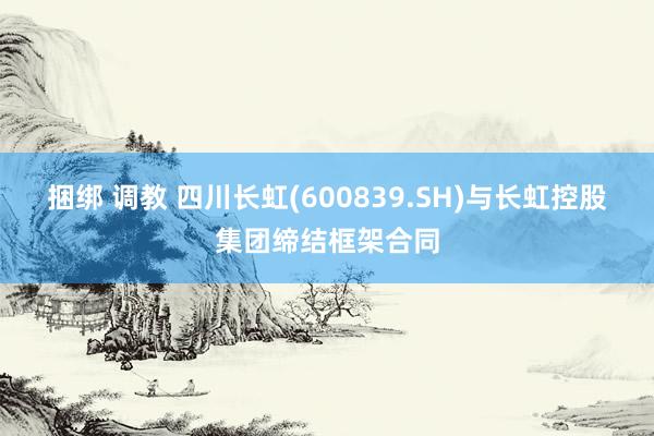 捆绑 调教 四川长虹(600839.SH)与长虹控股集团缔结框架合同