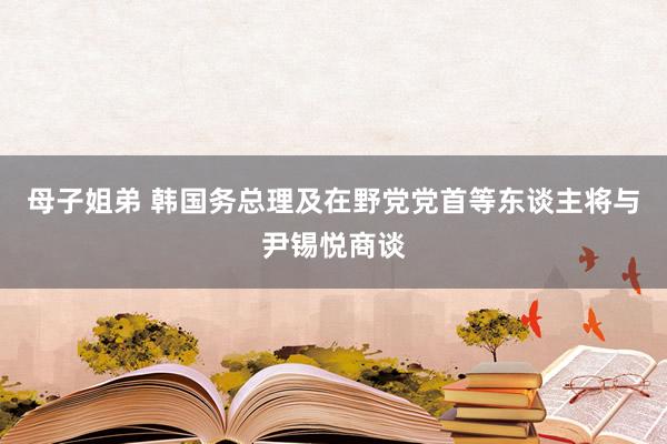 母子姐弟 韩国务总理及在野党党首等东谈主将与尹锡悦商谈