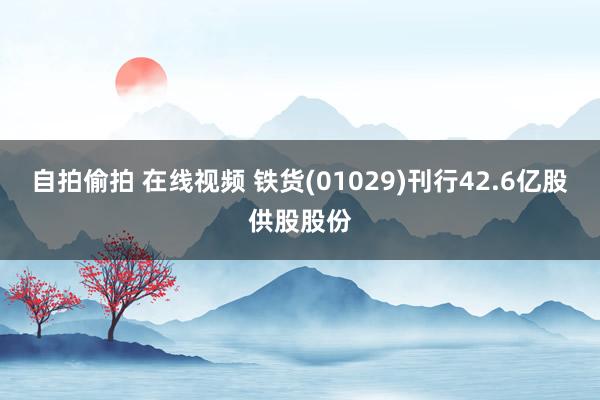 自拍偷拍 在线视频 铁货(01029)刊行42.6亿股供股股份