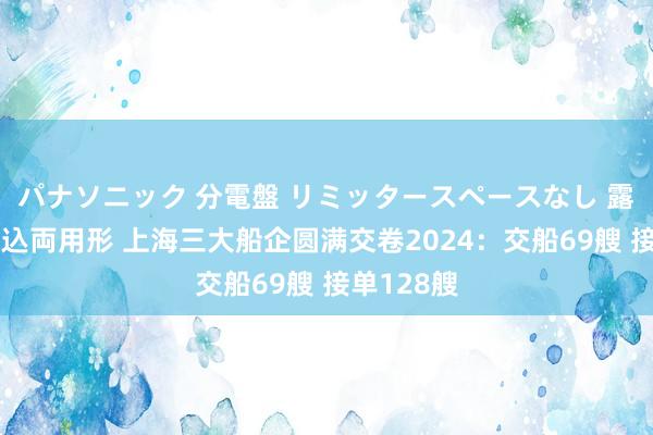 パナソニック 分電盤 リミッタースペースなし 露出・半埋込両用形 上海三大船企圆满交卷2024：交船69艘 接单128艘